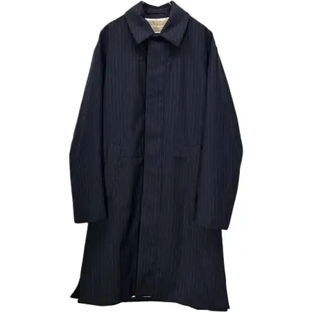 DRIES VAN NOTEN (ドリスヴァンノッテン) アーカイブ 19AW ポリウールツイルストライプコート