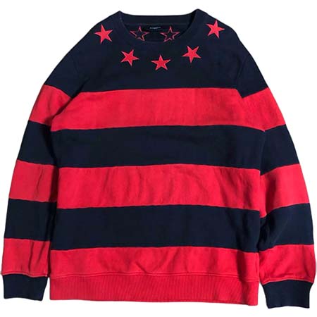 GIVENCHY (ジバンシー) アーカイブ 13AW ボーダー スウェット