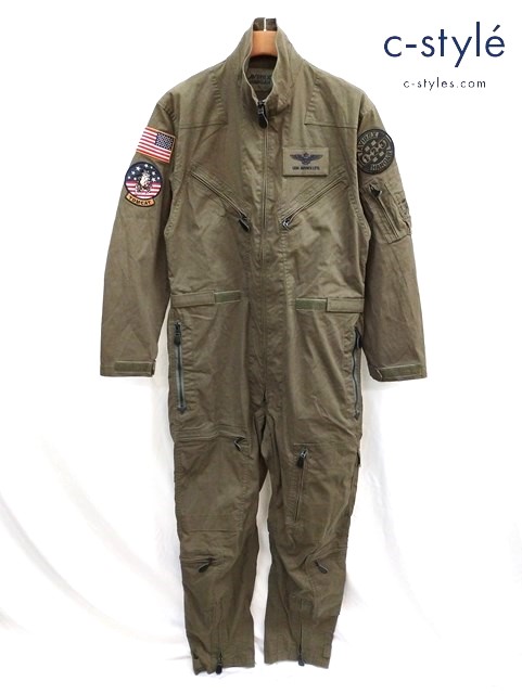 AVIREX アヴィレックス オールインワン M カーキ 6106111