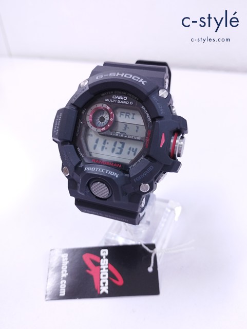 CASIO カシオ 腕時計 ブラック G-SHOCK GW-9400 3410 RANGEMAN ソーラー充電