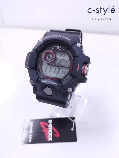 CASIO カシオ 腕時計 ブラック G-SHOCK GW-9400 3410 RANGEMAN ソーラー充電
