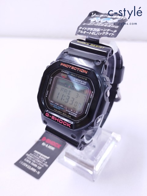 CASIO カシオ 腕時計 ブラック G-SHOCK GWX-5600 3215 ソーラー充電