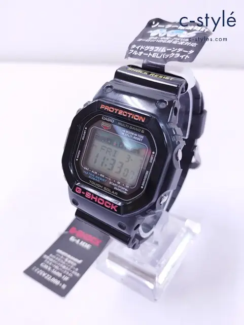 CASIO カシオ 腕時計 ブラック G-SHOCK GWX-5600 3215 ソーラー充電