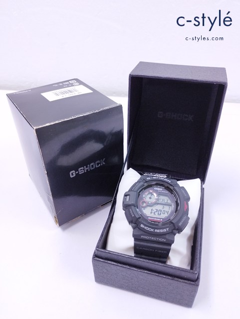 CASIO カシオ 腕時計 ブラック G-SHOCK GW-9300 3260 MUDMAN ソーラー充電