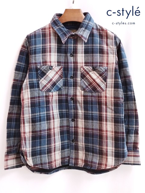 DELUXEWARE デラックスウエア シャツ M マルチカラー 60s ニューヴィンテージ 綿100％