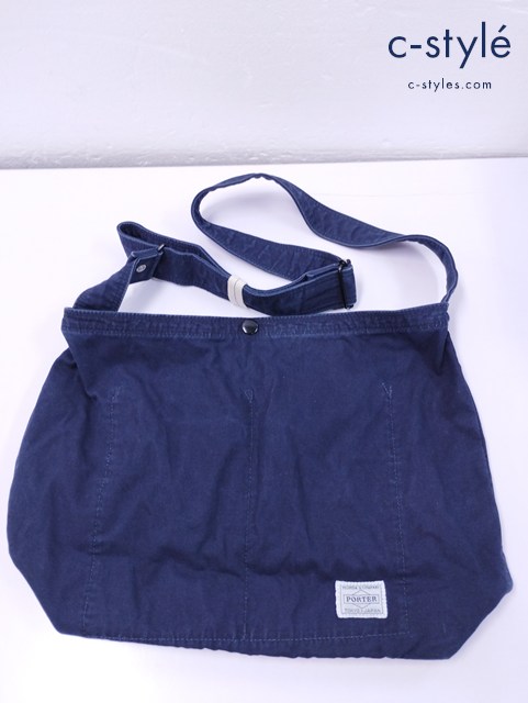 PORTER ポーター ショルダーバッグ ネイビー DEEP BLUE POUCH 630-06523