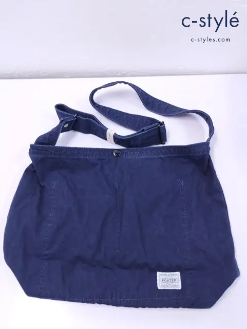 PORTER ポーター ショルダーバッグ ネイビー DEEP BLUE POUCH 630-06523