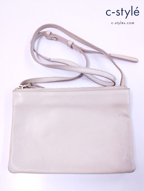 CELINE セリーヌ ショルダーバッグ ベージュ レディース