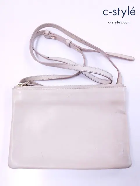 CELINE セリーヌ ショルダーバッグ ベージュ レディース