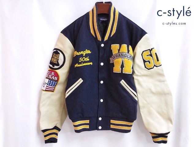 Wrangler ラングラー スタジャン M ネイビー×ホワイト系 M4004-29