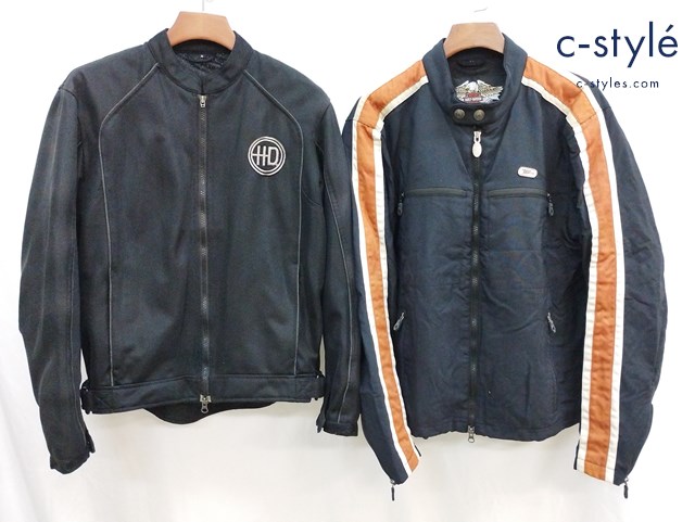 Harley-Davidson ハーレーダビッドソン ジャケット S M ブラック バイク用品 バイクウェア
