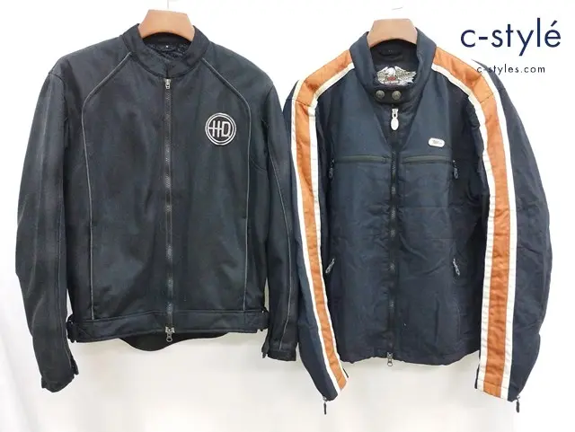 Harley-Davidson ハーレーダビッドソン ジャケット S M ブラック バイク用品 バイクウェア