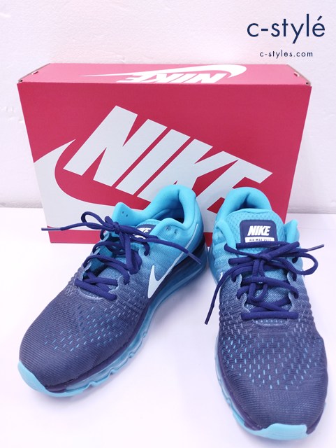 NIKE ナイキ スニーカー 26cm ブルー AIR MAX 2017 849559-404