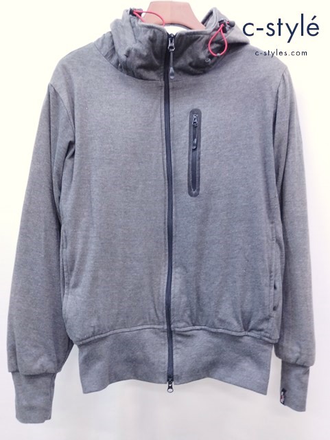 KOMINE コミネ プロテクトKVパーカ L グレー 07-604/JK-604 バイクウェア バイク用品