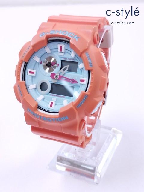 CASIO カシオ 腕時計 オレンジ G-SHOCK GAX-100X クォーツ
