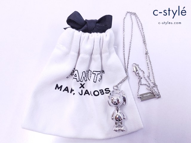 PEANUTS × MARC JACOBS ピーナッツ×マークジェイコブス スヌーピーネックレス シルバー