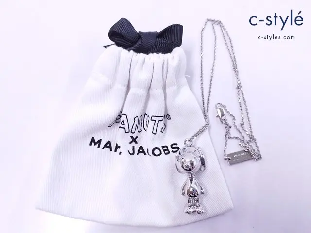 PEANUTS × MARC JACOBS ピーナッツ×マークジェイコブス スヌーピーネックレス シルバー