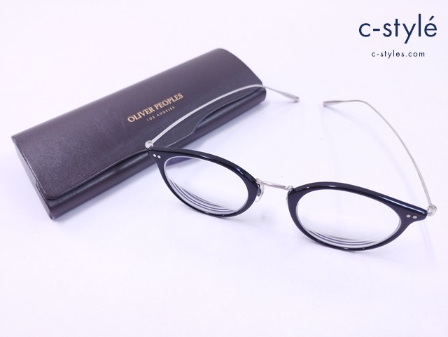 OLIVER PEOPLES オリバーピープルズ Deckens メガネ 眼鏡 47□23-145 ブラック×シルバー
