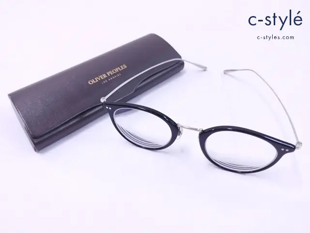 OLIVER PEOPLES オリバーピープルズ Deckens メガネ 眼鏡 47□23-145 ブラック×シルバー