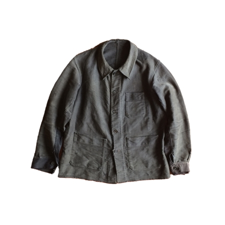 ADOLPHE LAFONT(アドルフラフォン) ヴィンテージ 50s black moleskin coverall