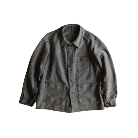 ADOLPHE LAFONT(アドルフラフォン) ヴィンテージ 50s black moleskin coverall