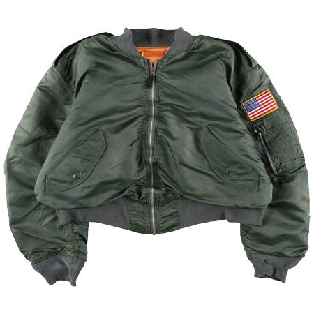 ALPHA INDUSTRIES(アルファインダストリーズ) ヴィンテージ 80s USA製 L-2B フライトジャケット