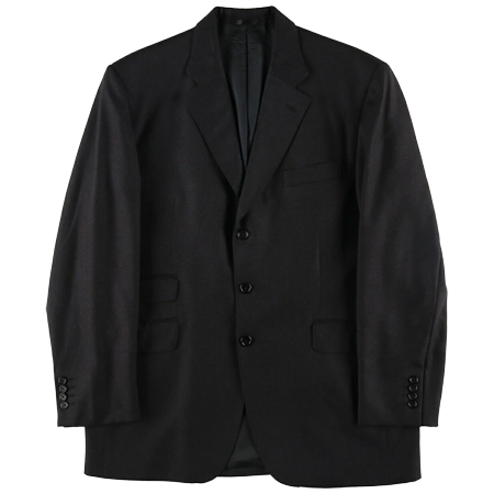 Aquascutum(アクアスキュータム) ヴィンテージ ポルトガル製 3B ウールテーラードジャケット