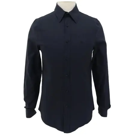 BALENCIAGA(バレンシアガ) ヴィンテージ ロゴ刺繍ロングスリーブシャツ