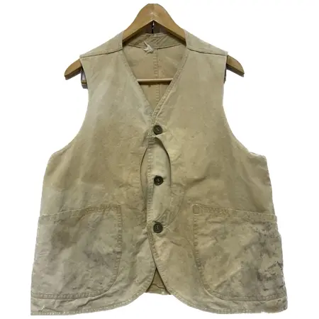 BLUE BILL BY RED HEAD(ブルービルバイレッドヘッド) ハーフムーンベスト