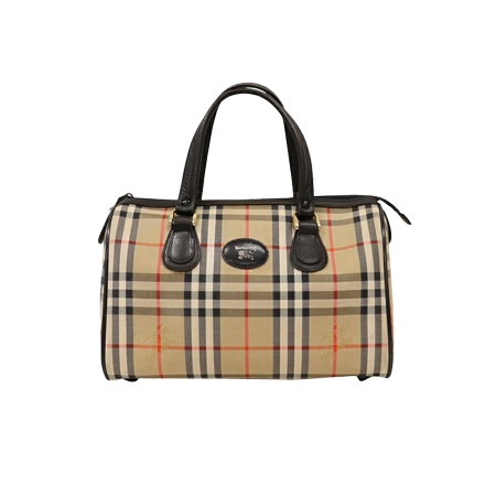 Burberry(バーバリー) ヴィンテージ チェック柄ボストンバッグ