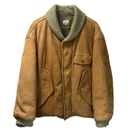 C.P.COMPANY(シーピーカンパニー) ヴィンテージ 80s レザーボンバージャケット