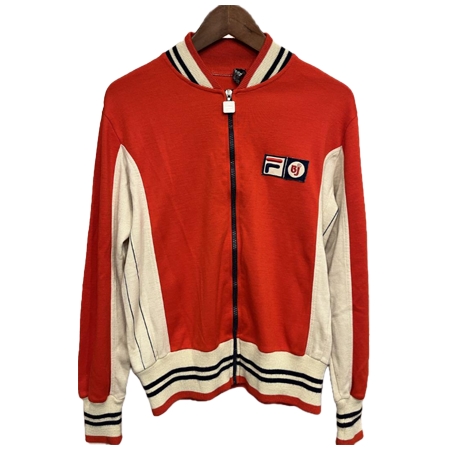 FILA(フィラ) ヴィンテージ 70s FILA ビヨンボルグ トラックジャケット 赤