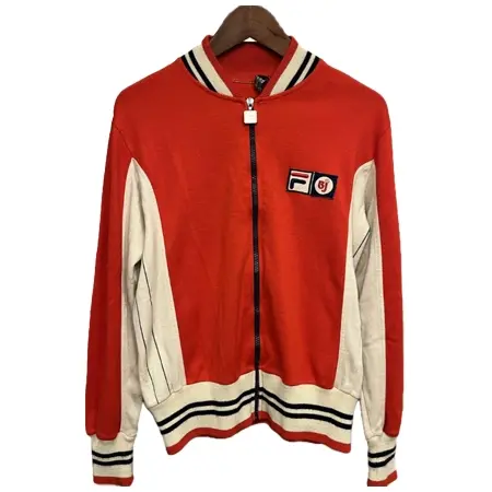 FILA(フィラ) ヴィンテージ 70s FILA ビヨンボルグ トラックジャケット 赤