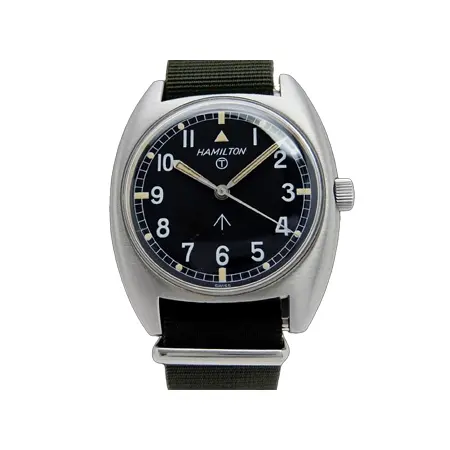 HAMILTON(ハミルトン) ヴィンテージ 1973年製 手巻き British Army W10