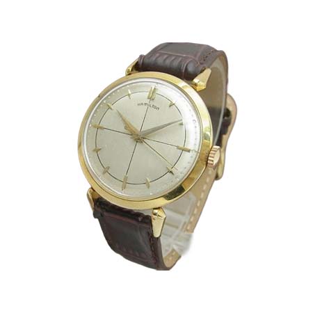HAMILTON(ハミルトン) ヴィンテージ 1950年代 10K GOLD FILLED 手巻き