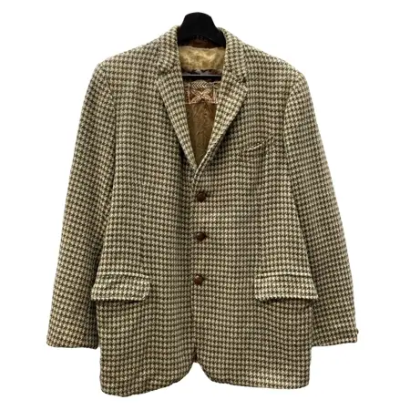Harris Tweed(ハリスツイード) ヴィンテージ 50s テーラードジャケット 千鳥柄