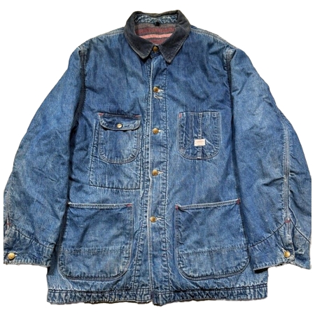 Hercules(ヘラクレス) ヴィンテージ 50s-60s ブランケットライナーデニムカバーオール