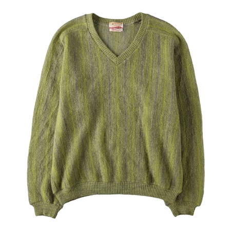 Jantzen(ジャンセン) ヴィンテージ 70s Vネック モヘアニットセーター