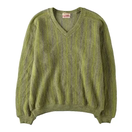 Jantzen(ジャンセン) ヴィンテージ 70s Vネック モヘアニットセーター