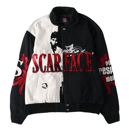 JEFF HAMILTON(ジェフ ハミルトン) ヴィンテージ 90s SCARFACE レーシングジャケット