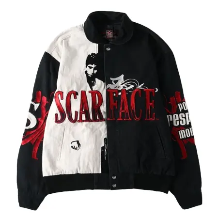 JEFF HAMILTON(ジェフ ハミルトン) ヴィンテージ 90s SCARFACE レーシングジャケット