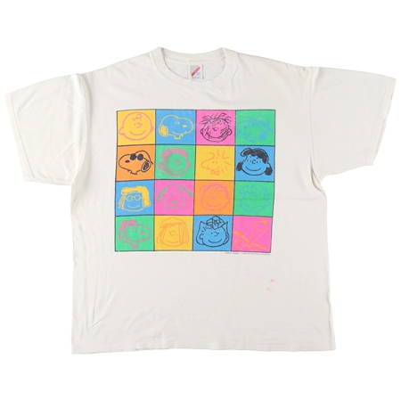 JERZEES(ジャージーズ) ヴィンテージ 90s スヌーピー キャラクタープリントTシャツ