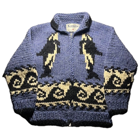 KANATA(カナタ) ヴィンテージ カウチンセーター シャチ