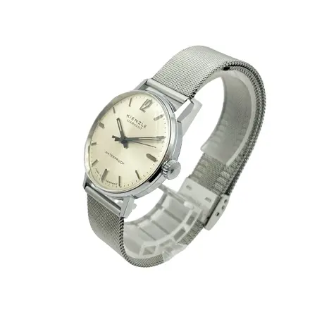 KIENZLE MARKANT(キンツレマーカント) ヴィンテージ 手巻き シルバー文字盤 3針 ラウンドフェイス