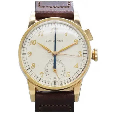 LONGINES(ロンジン) ヴィンテージ 1940年代 ワンプッシュクロノグラフ 10KGF Cal.12.68Z