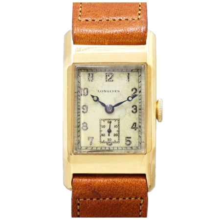 LONGINES(ロンジン) ヴィンテージ 1930年代 18KYG 角金 Cal.25.17