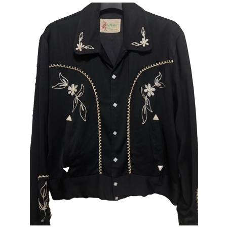 MAC MURRAY(マクマリー) 50s レーヨンギャバジン刺繍ウエスタンジャケット