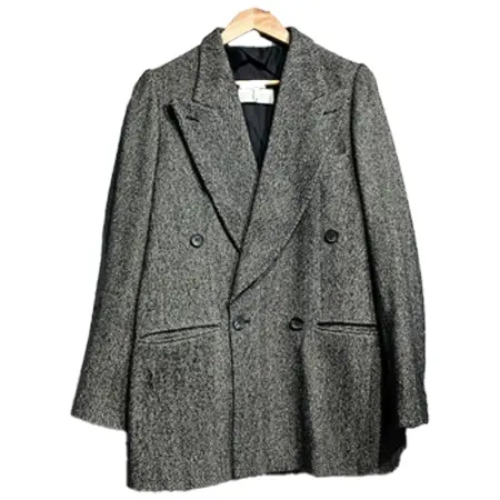 Maison Margiela(メゾンマルジェラ) ヴィンテージ 90s 白タグ ヘリンボーンダブルブレストジャケット