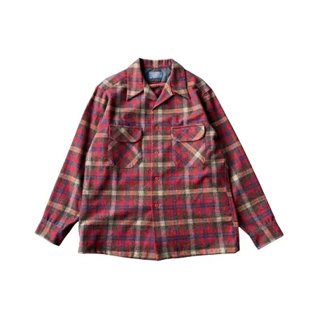 PENDLETON(ペンドルトン) ヴィンテージ 70s Wool loop coller Check Shirt