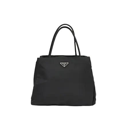 PRADA(プラダ) ヴィンテージ 三角ロゴ金具ナイロントートバッグ